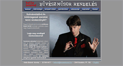 Desktop Screenshot of buveszmusor.hu